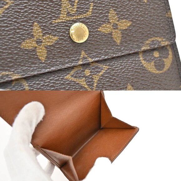 LOUIS VUITTON Porte Monnaie Billets Cartes Credit Wallet Monogram M61652 67KB283 - Picture 9 of 16